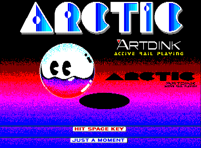 Arctic: Active Rail Playing - Title Screen