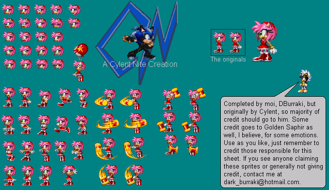 Sonic the Hedgehog Customs - Amy Rose