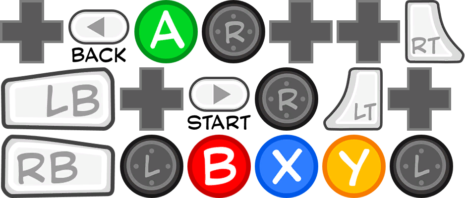 Xbox Controller Buttons
