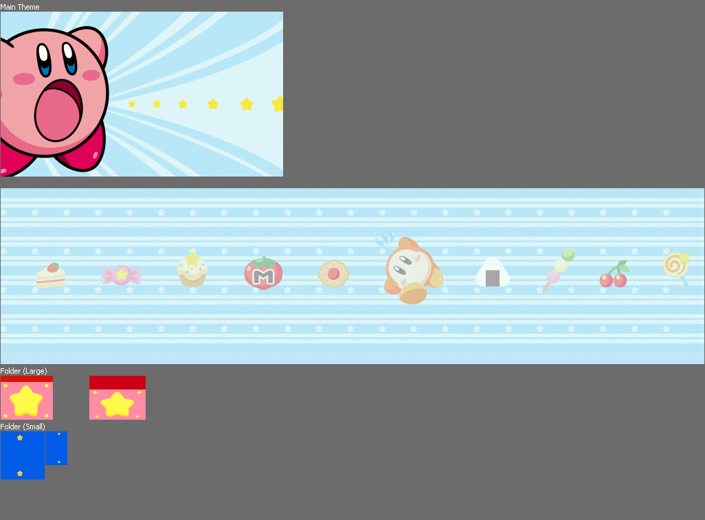 Nintendo 3DS Themes - Sweet Gourmet Race