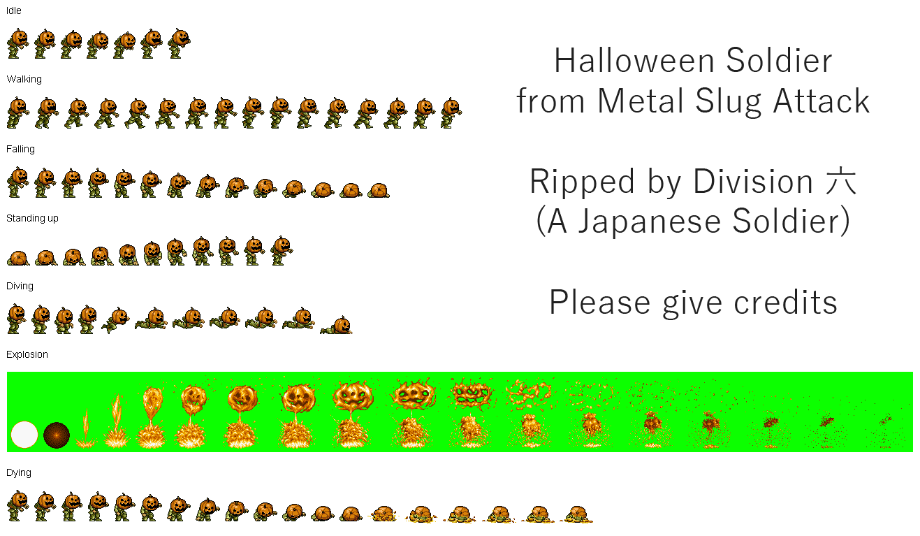 Metal Slug Defense - Halloween Soldier