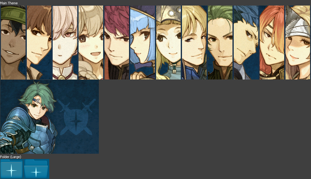 Nintendo 3DS Themes - Alm's Army
