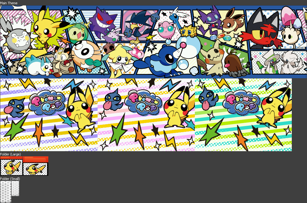 Nintendo 3DS Themes - Pokémon Pop