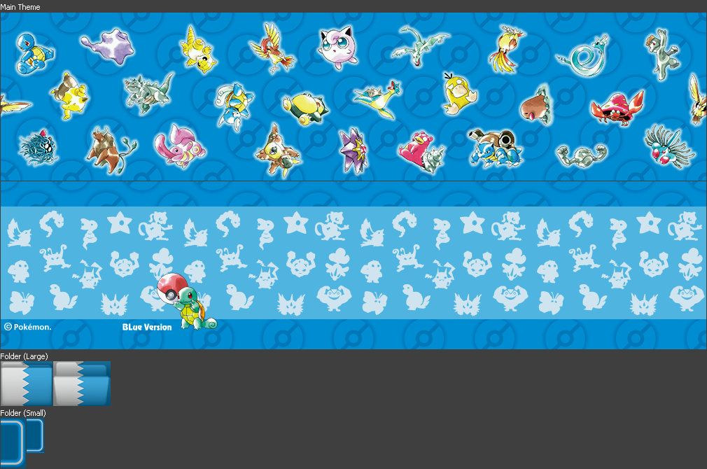 Nintendo 3DS Themes - Blue Version Theme (JPN)