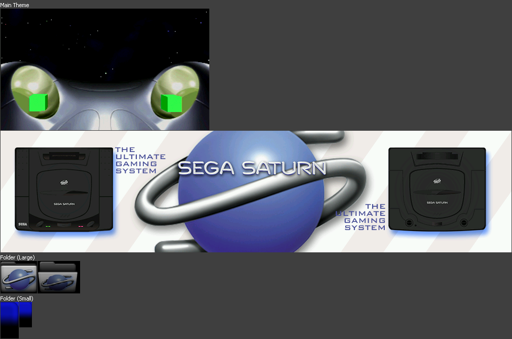 Nintendo 3DS Themes - Saturn