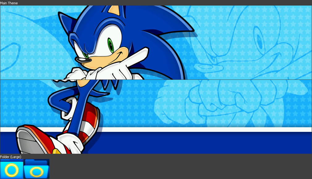 Nintendo 3DS Themes - Sonic Theme