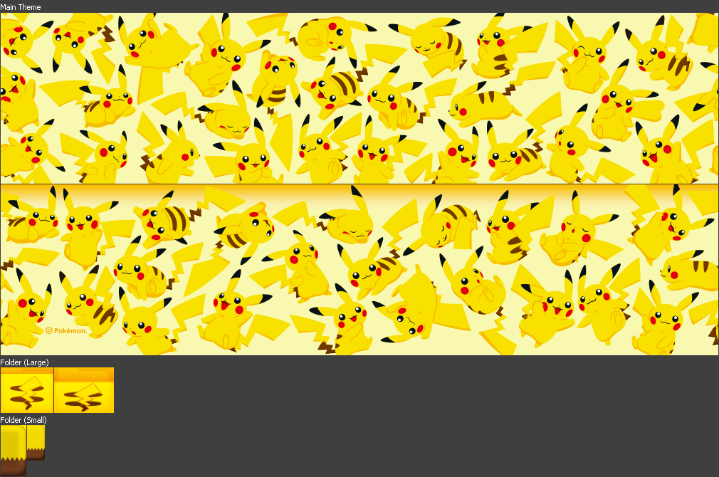 Nintendo 3DS Themes - Pikachu Party