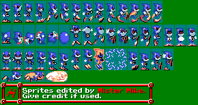 Sonic the Hedgehog Customs - Metal Sonic (Sonic 1 Game Gear-Style)