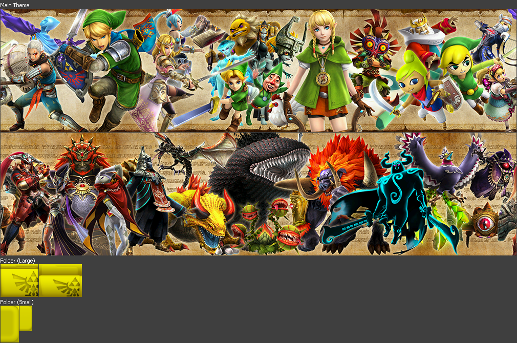 Nintendo 3DS Themes - Hyrule Warriors: Legends