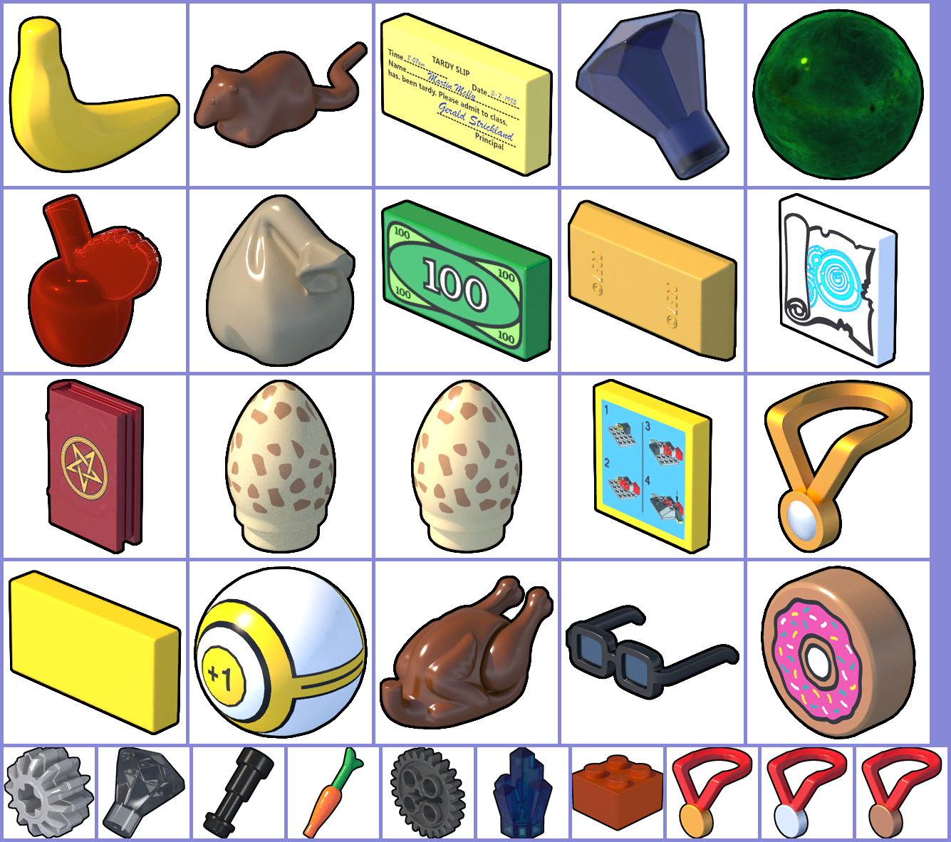 Level Quest Items