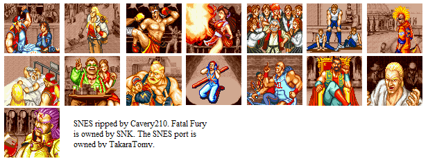 Fatal Fury Special - Endings