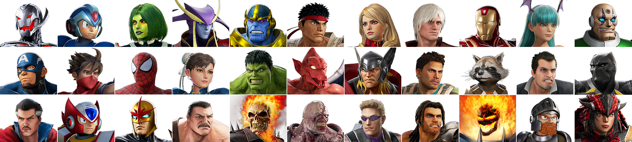 Character Select Icons