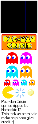 Pac-Man Crisis - General Sprites