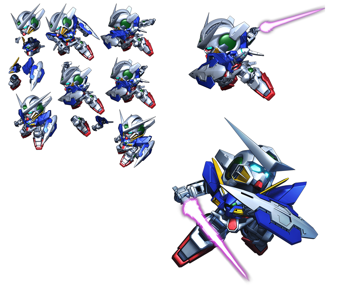 Gundam Exia (GN Beam Saber)