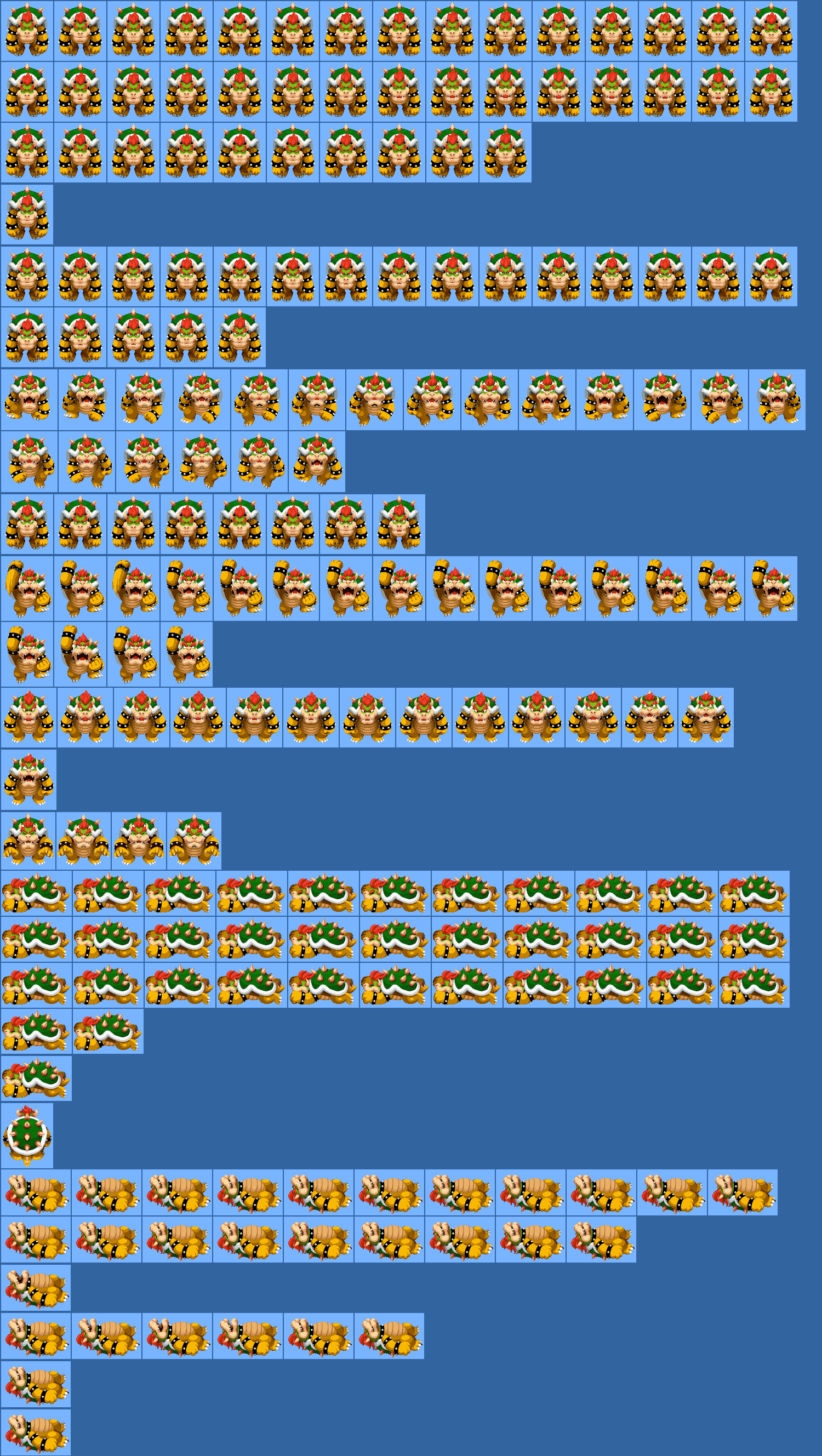 The Spriters Resource Full Sheet View Mario & Luigi Superstar Saga