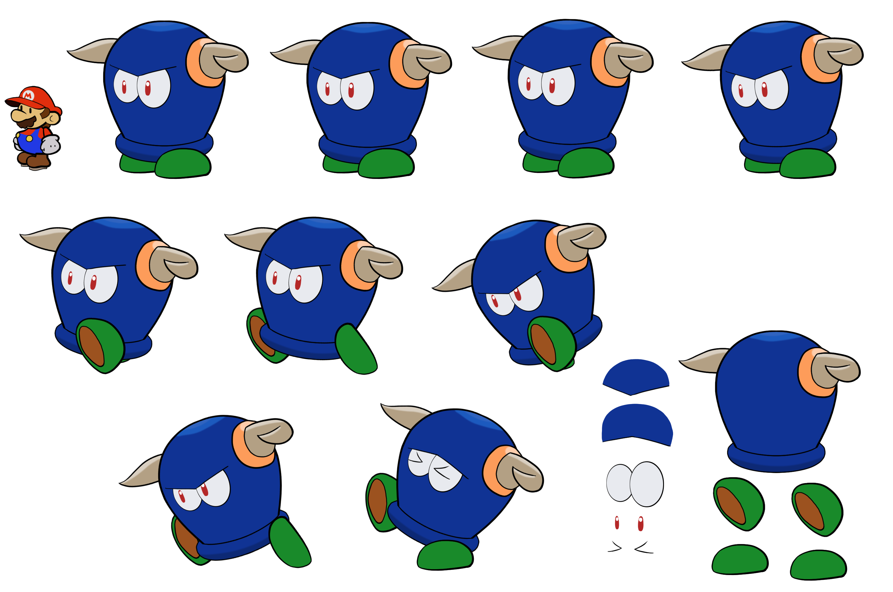 Bully (Paper Mario-Style)