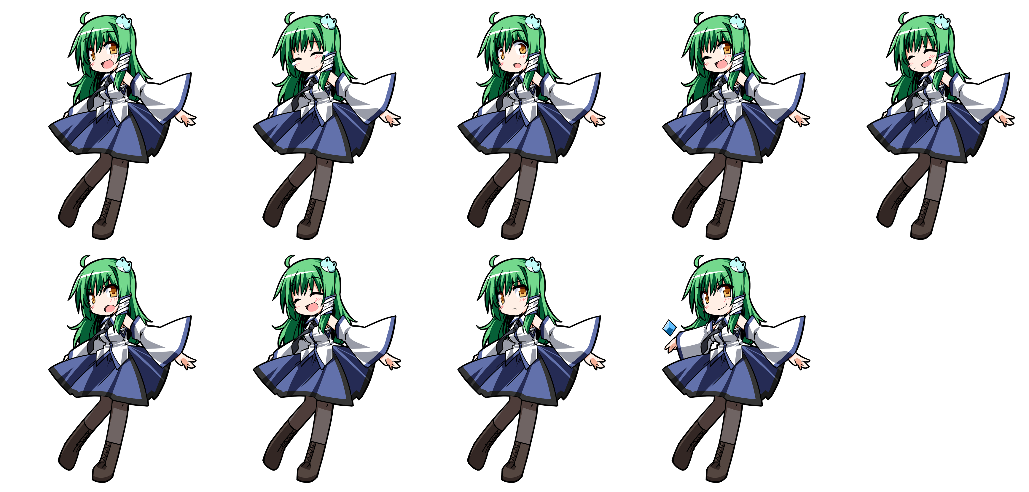 Touhou Puppet Dance Performance Sprites