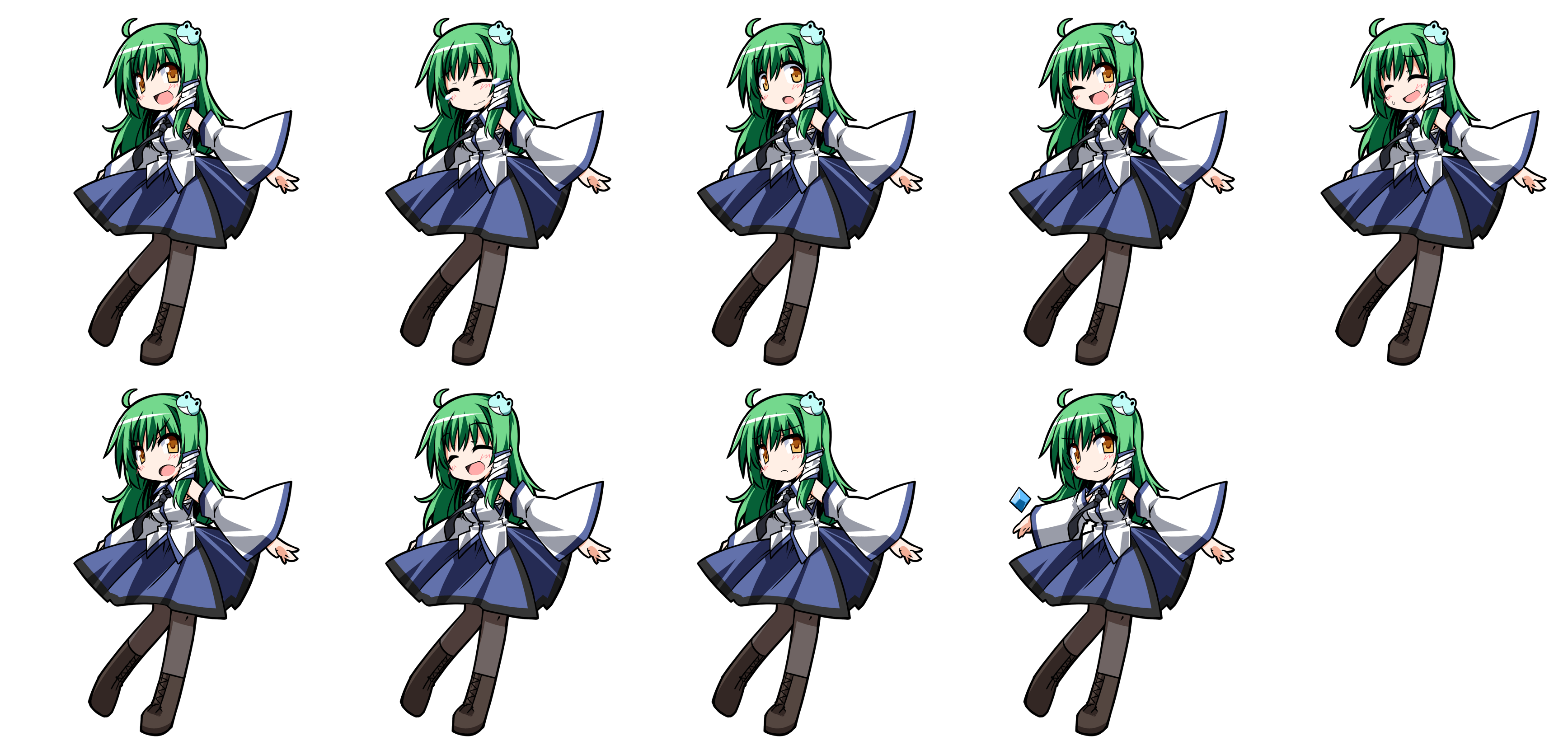 Touhou Puppet Dance Performance (Touhoumon) - Sanae Kochiya