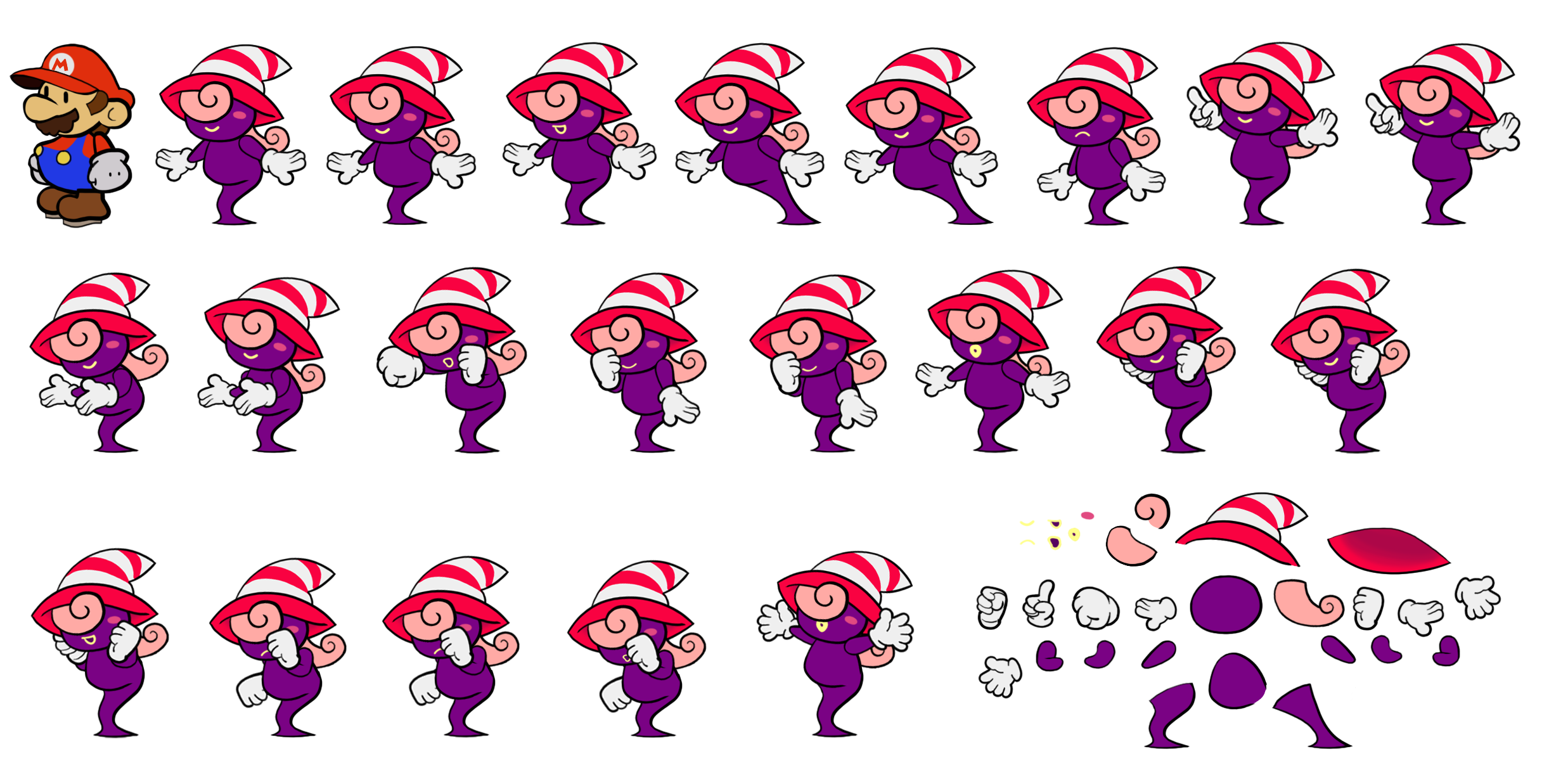 Vivian (Paper Mario-Style)