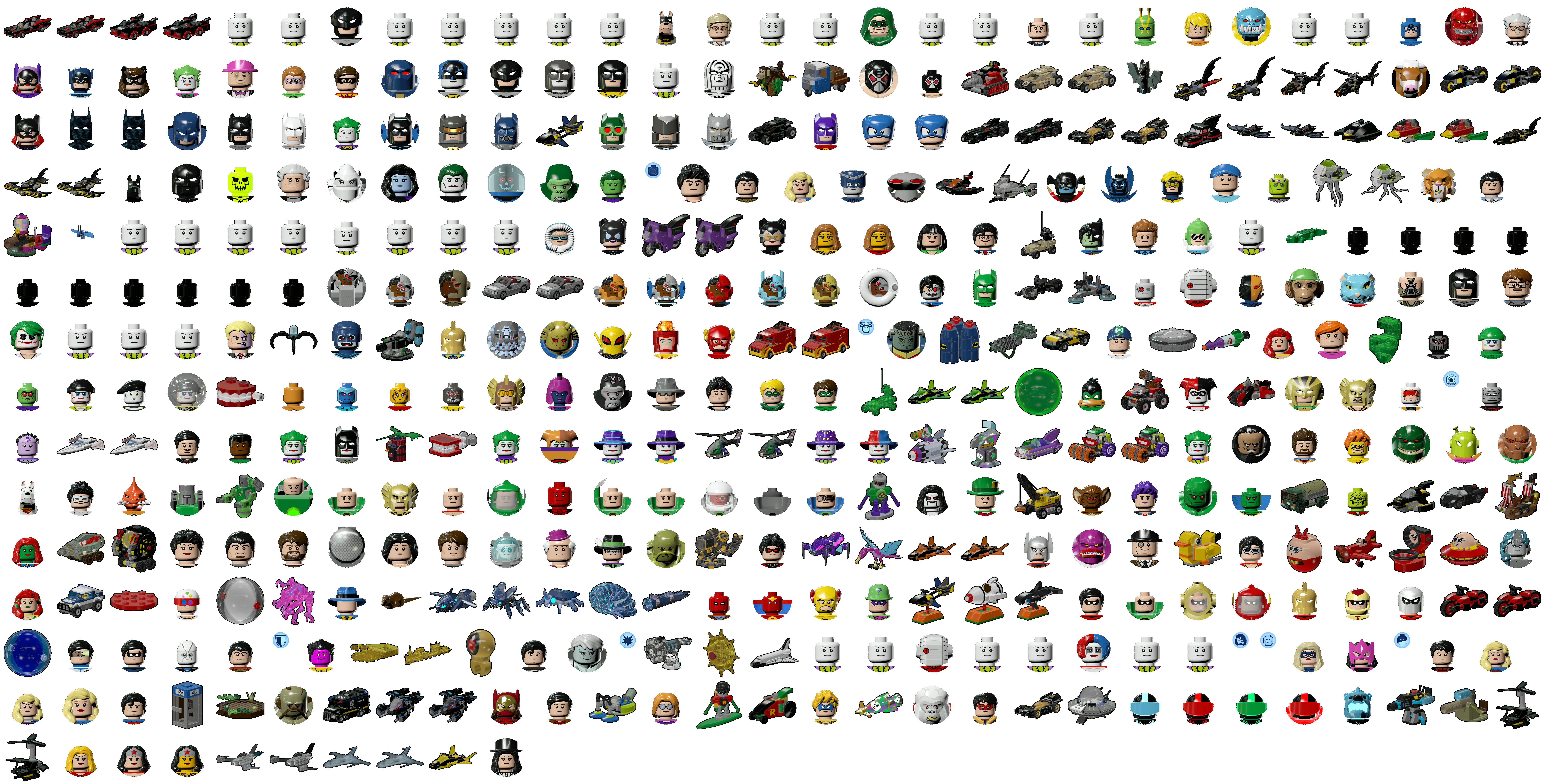 LEGO Batman 3: Beyond Gotham - Character Icons