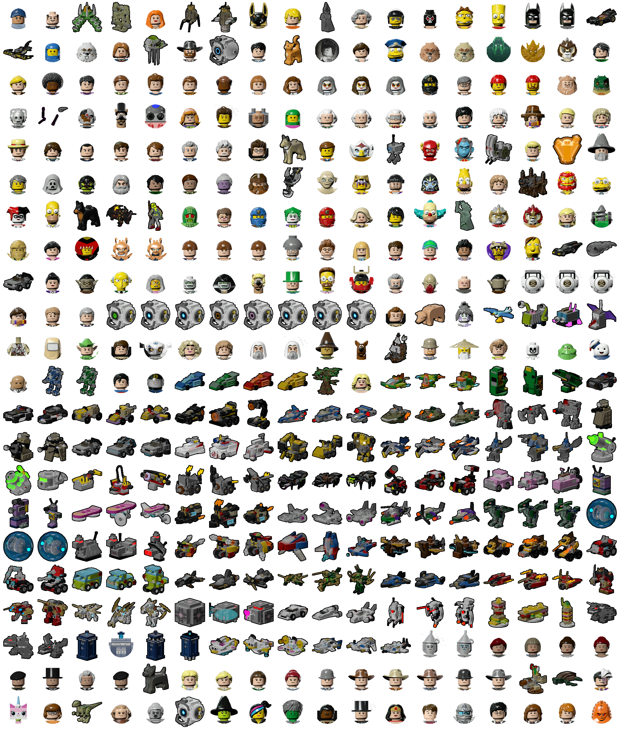 LEGO Dimensions - Character Icons
