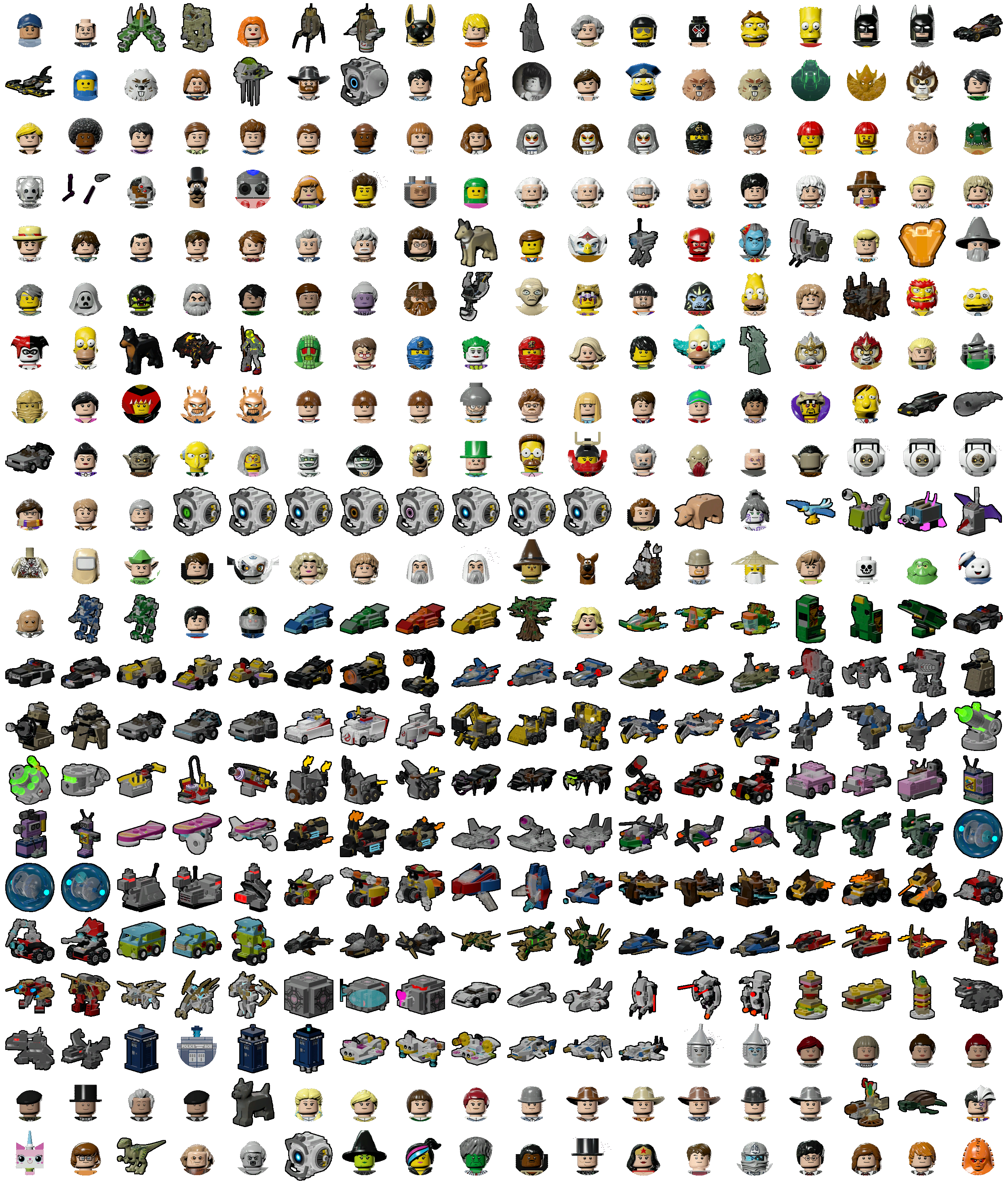 Character Icons