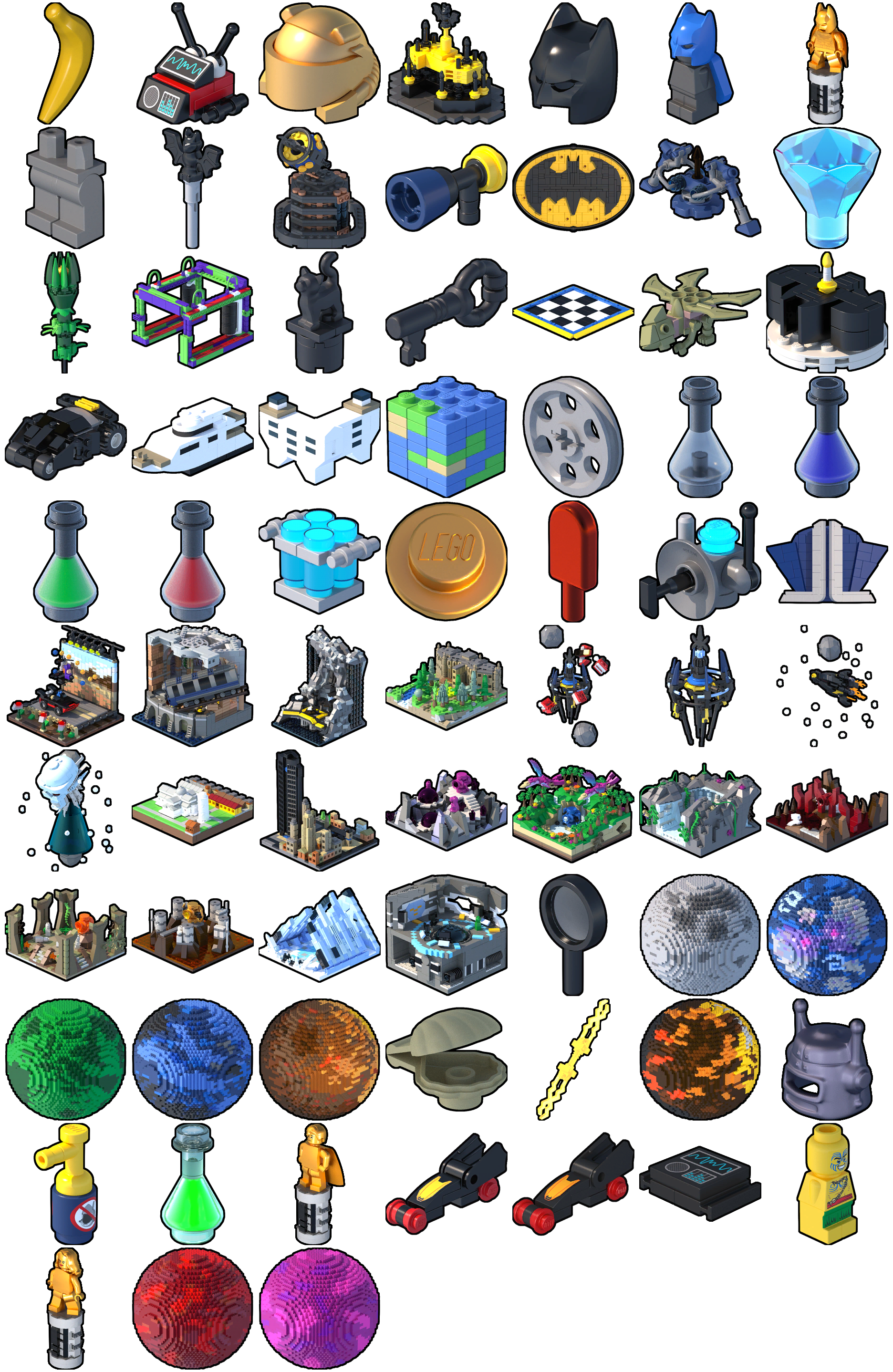 Level Quest Item Icons