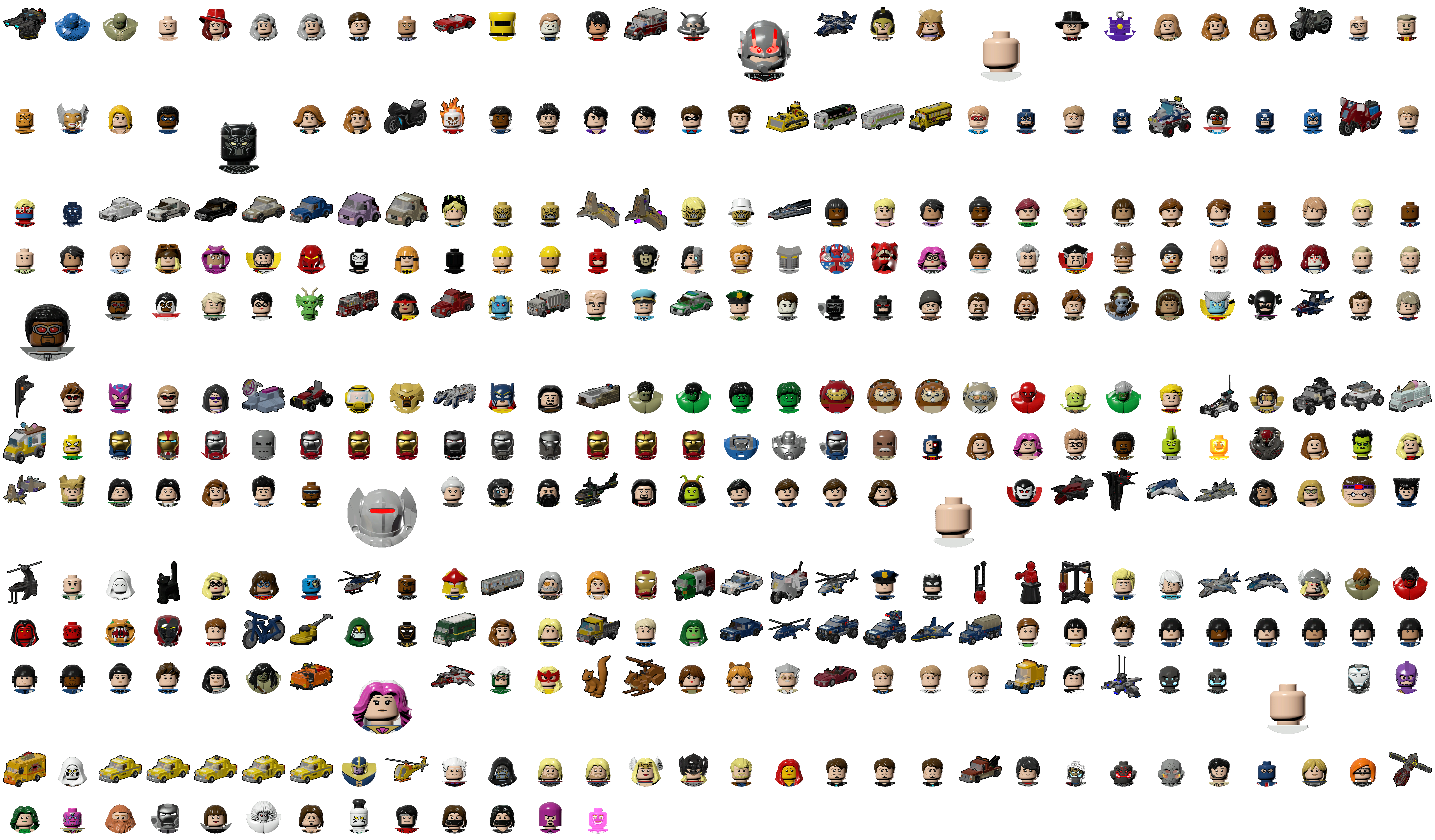 LEGO Marvel's Avengers - Character Icons