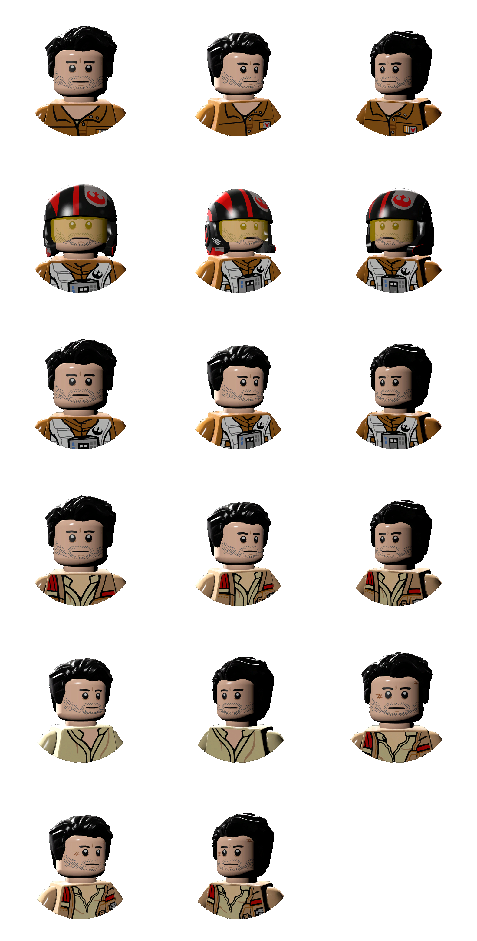 LEGO Star Wars: The Force Awakens - Character Icons (Poe Dameron)