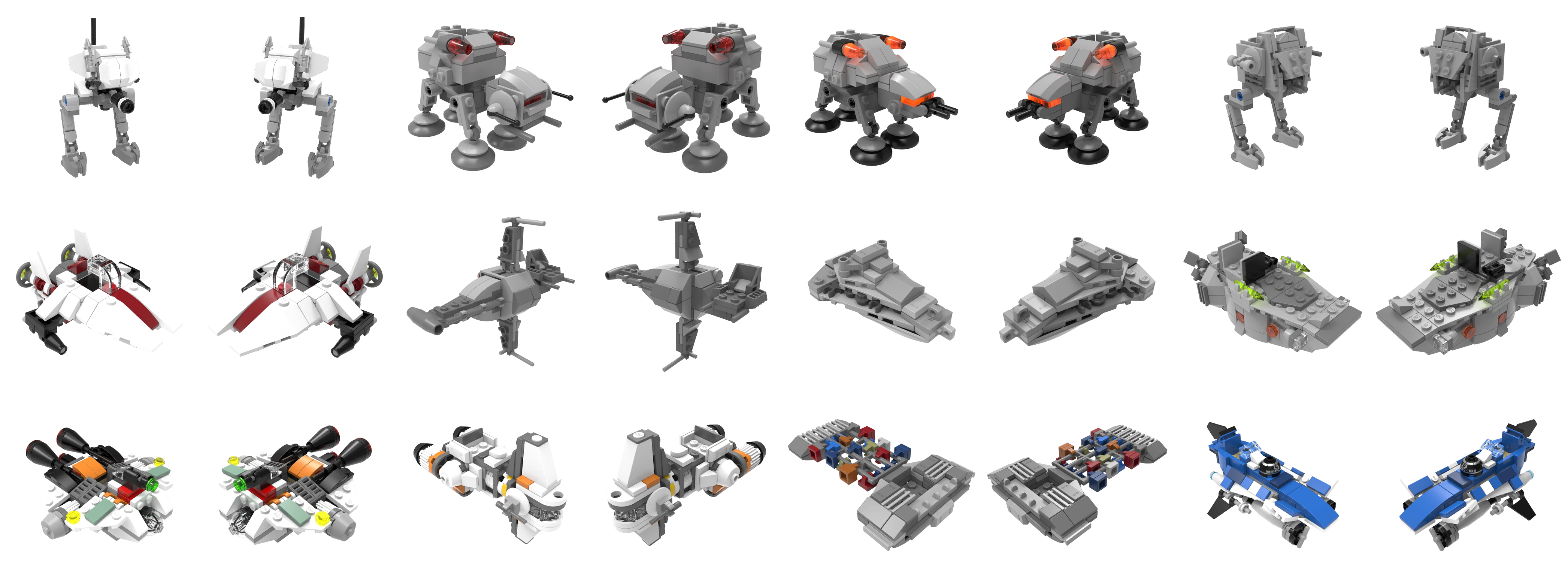 LEGO Star Wars: The Force Awakens - Vehicle Icons (Micro 1)