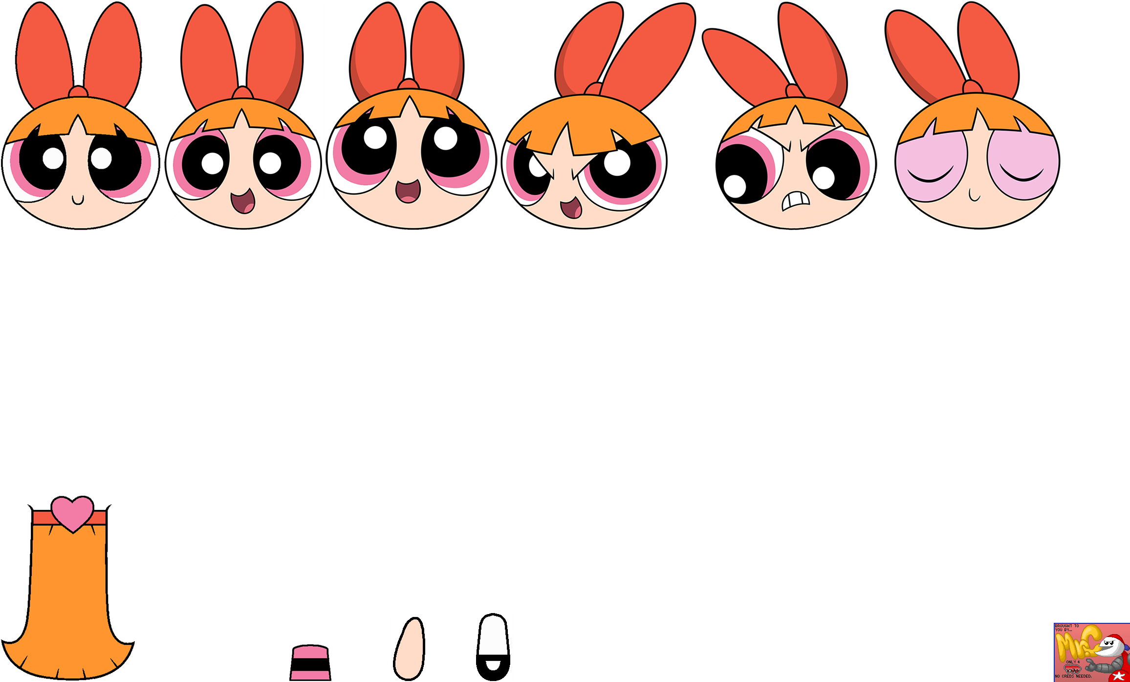 Powerpuff Girls Story Maker - Blossom