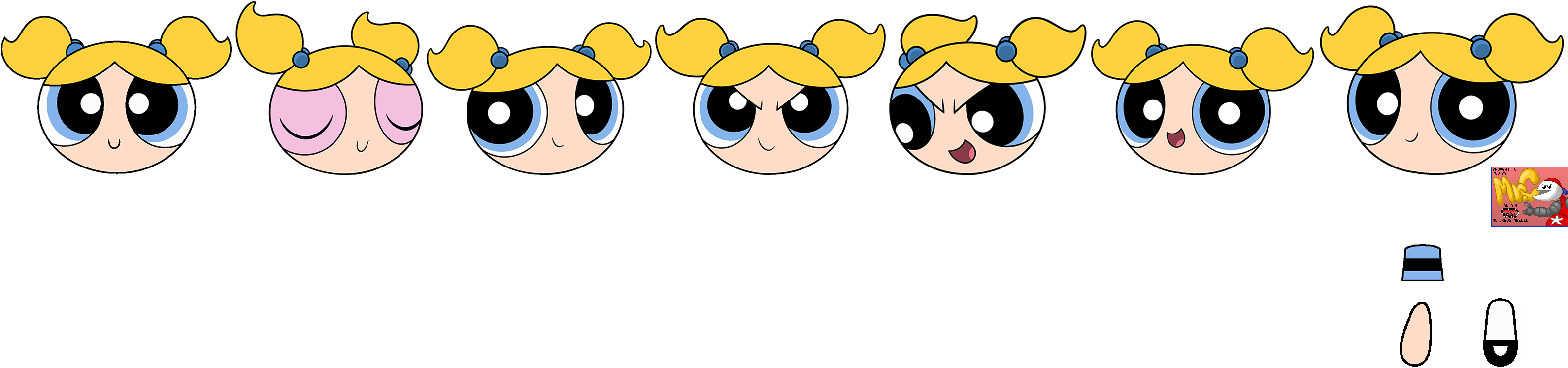 Powerpuff Girls Story Maker - Bubbles