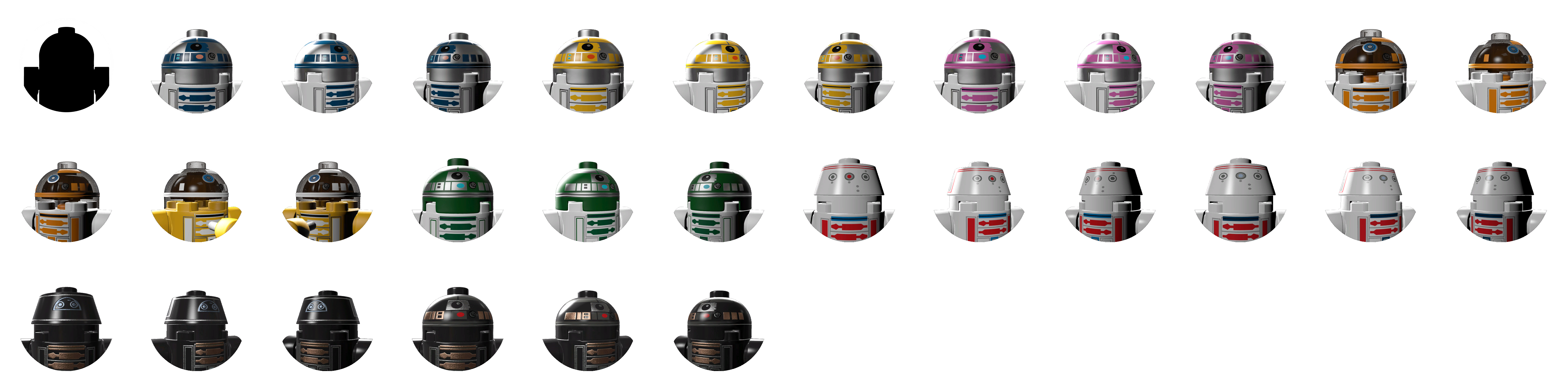Character Icons (R-Series Astromechs)