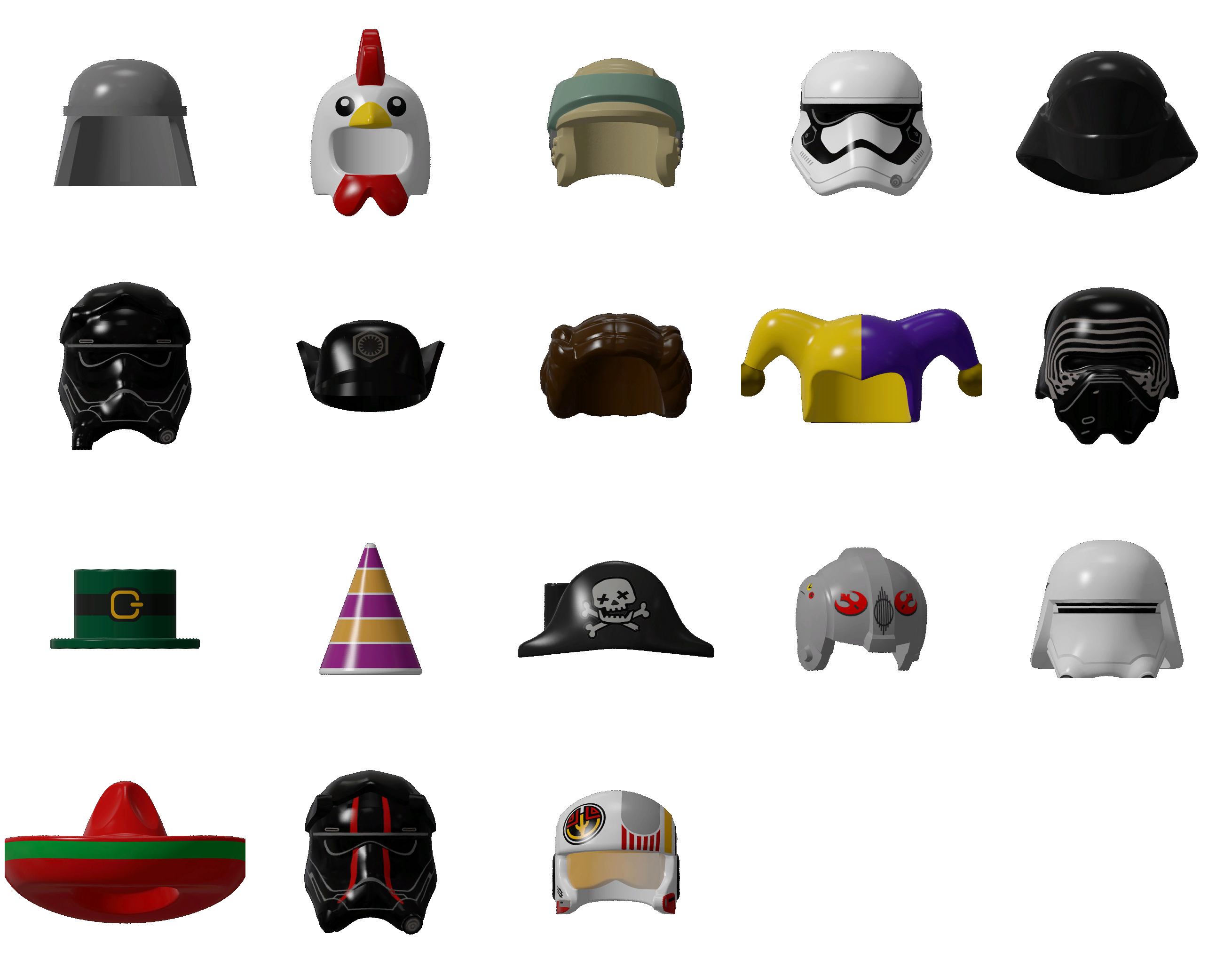 LEGO Star Wars: The Force Awakens - Hats