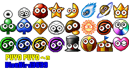 Garbage Puyo Icons