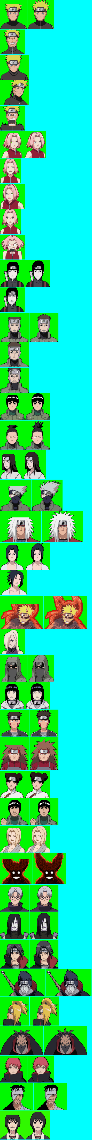 Naruto Shippuden; Naruto vs. Sasuke - Mugshots