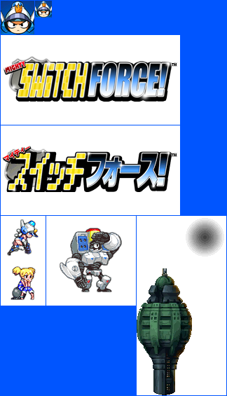 Mighty Switch Force! - HOME Menu Icons and Banners