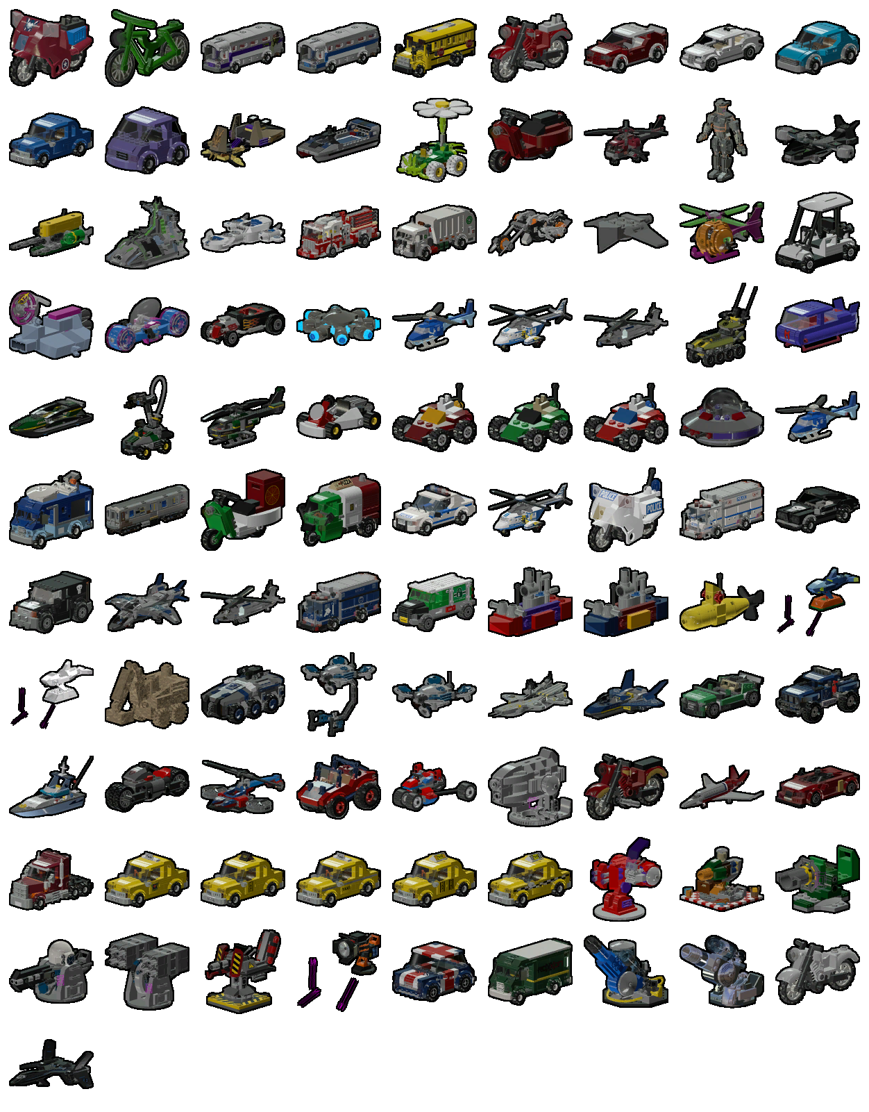 Vehicle Icons