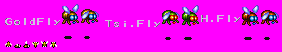 Breath of Fire 2 - GoldFly, Tsi. Fly, & H. Fly