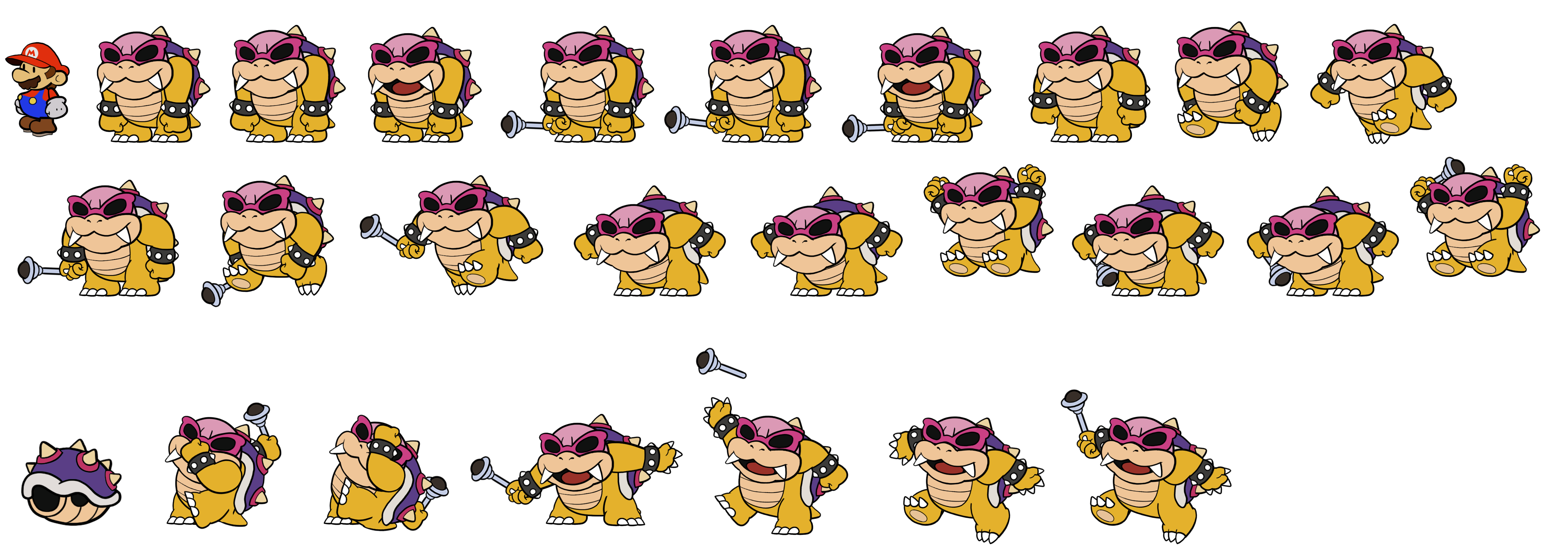 Roy Koopa (Paper Mario-Style, Modern)