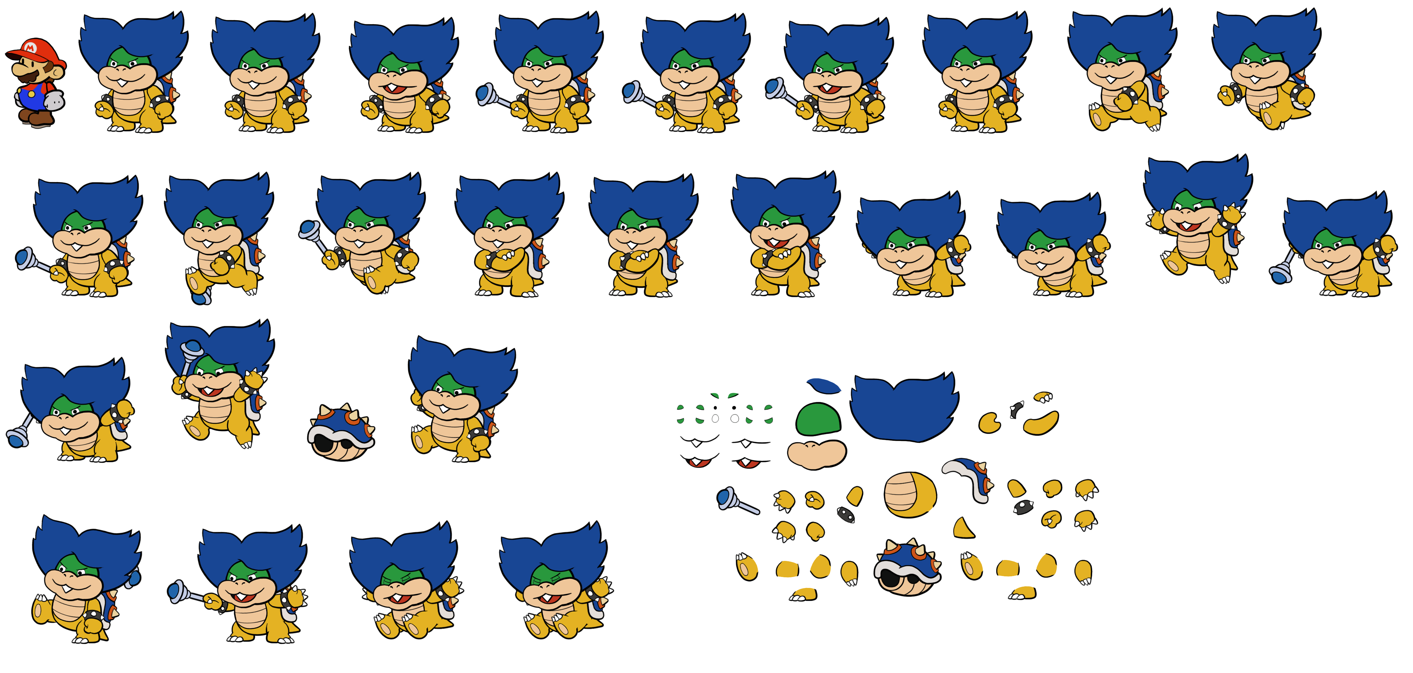 Mario Customs - Ludwig von Koopa (Paper Mario-Style, Modern)