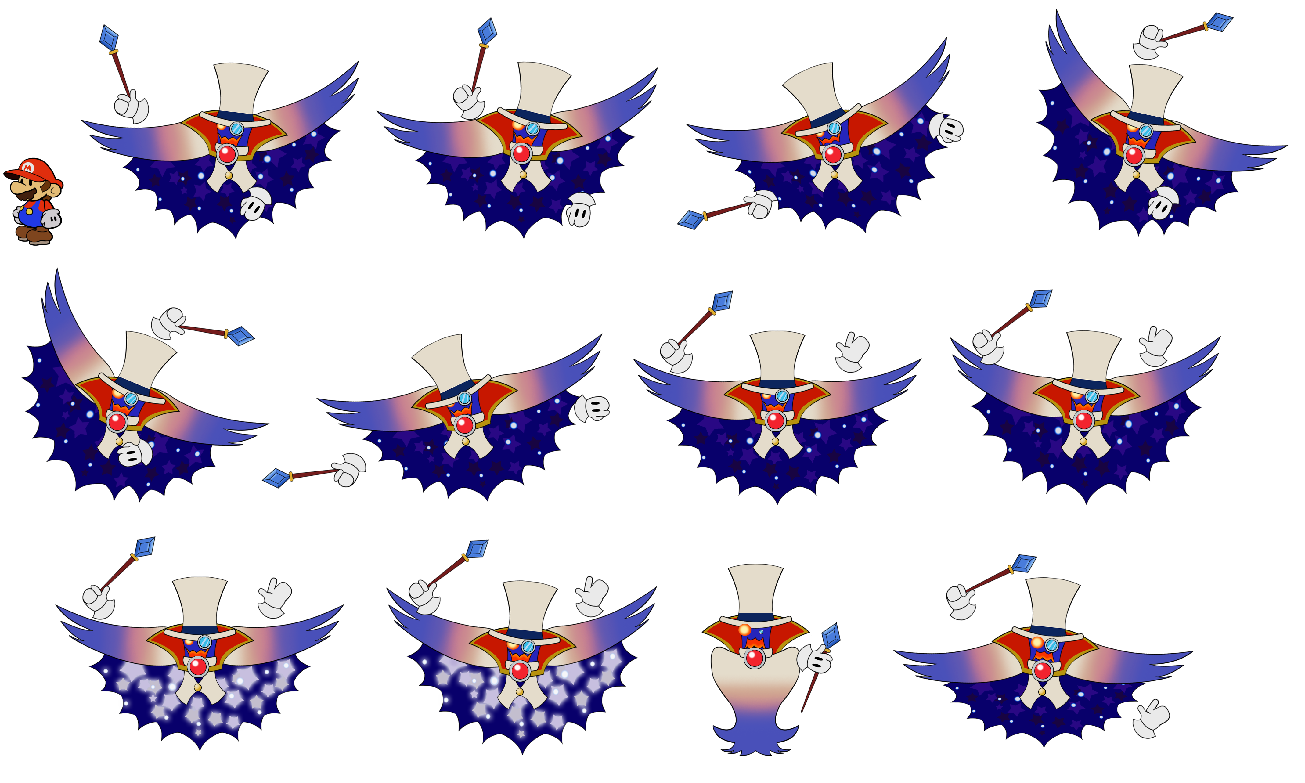 Count Bleck (Paper Mario-Style)