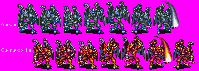 Breath of Fire 2 - Amon & Gargoyle