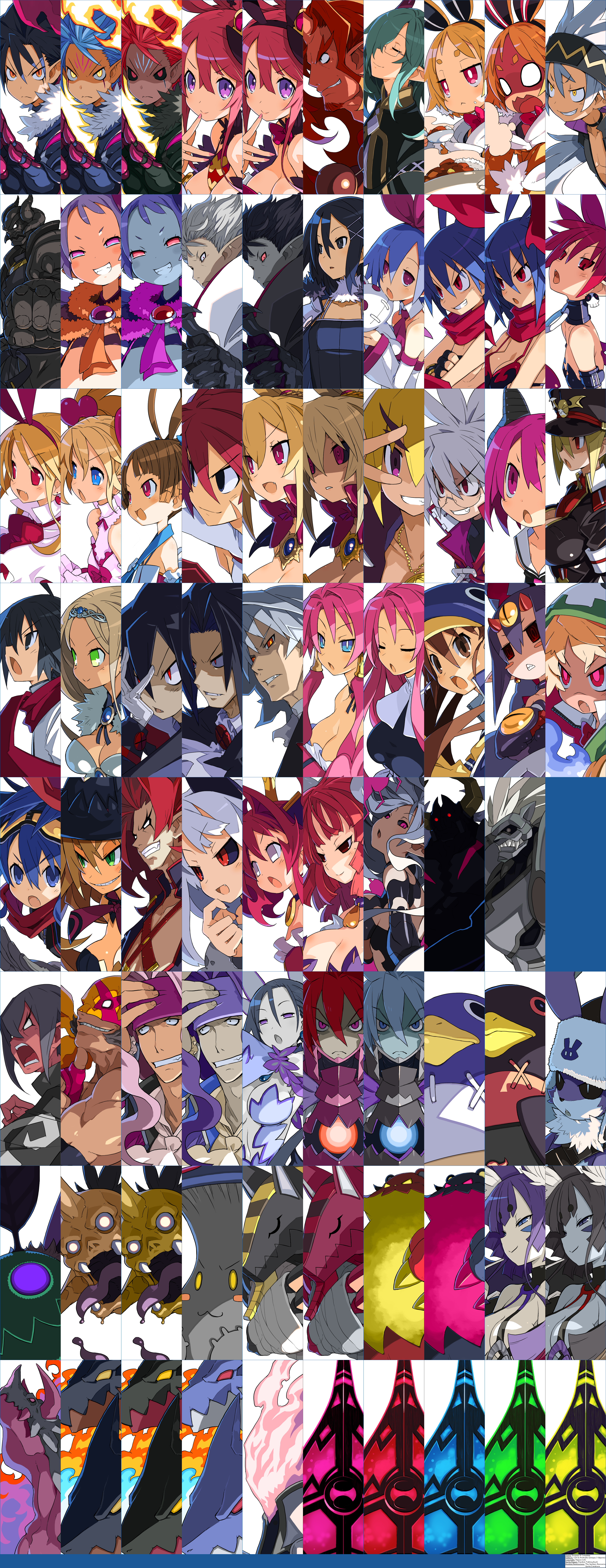 Disgaea 5 Complete - Cut-In Portraits (Unique / Objects)