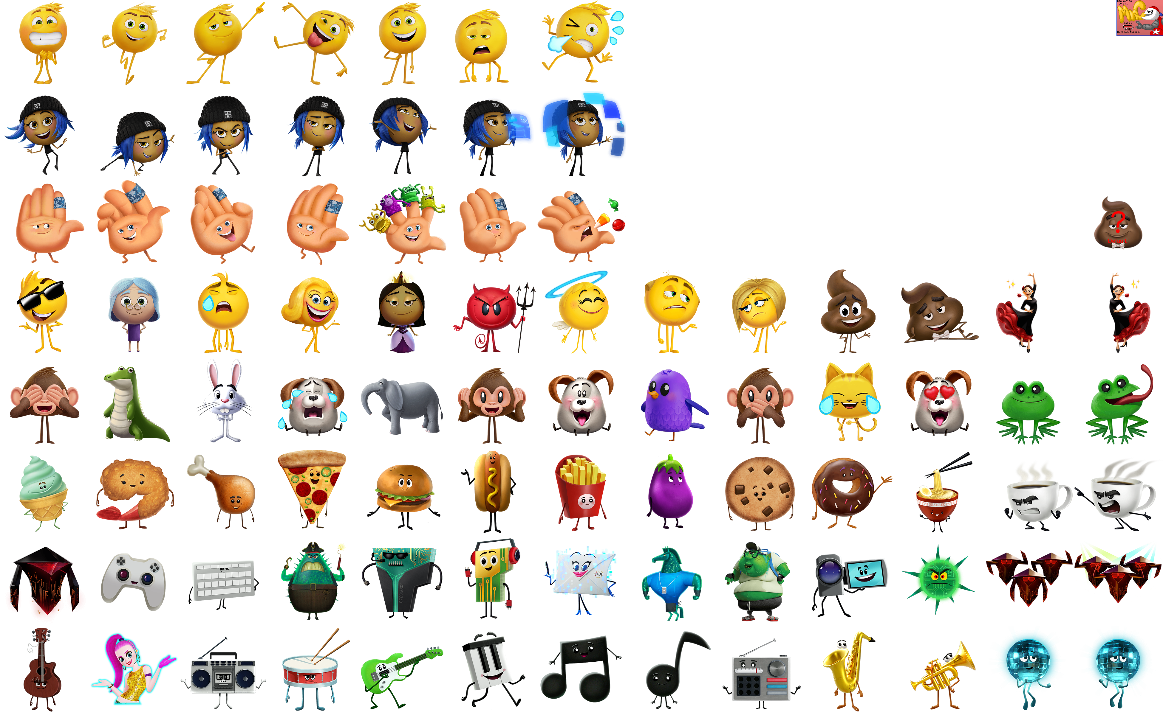 Pop Frenzy! The Emoji Movie Game - Emoji (Large)