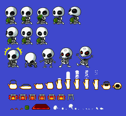 Puyo Puyo Sun (JPN) - Skeleton-T (Cutscene)