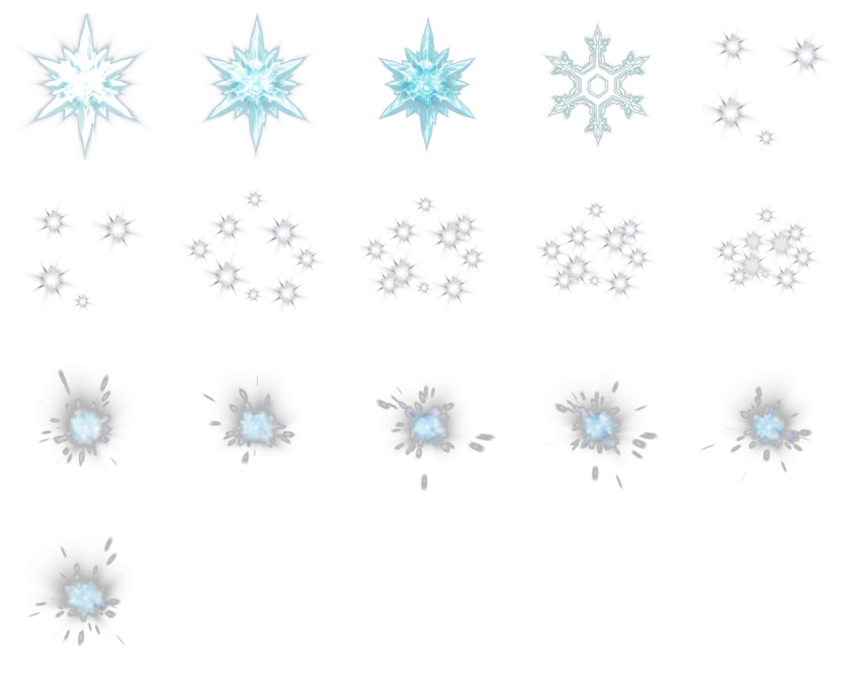 Sprite sheet water splash png - econozik