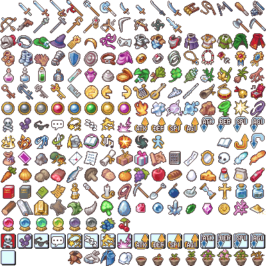final fantasy styled iconset rpg maker vx final fantasy styled iconset rpg maker vx