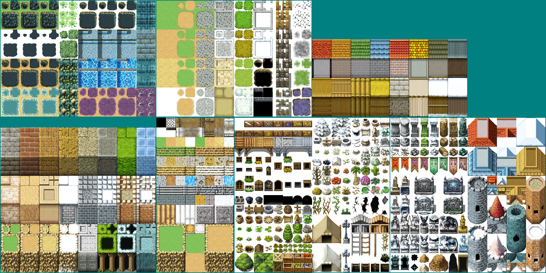 RPG Maker VX Ace Sprite Sheet