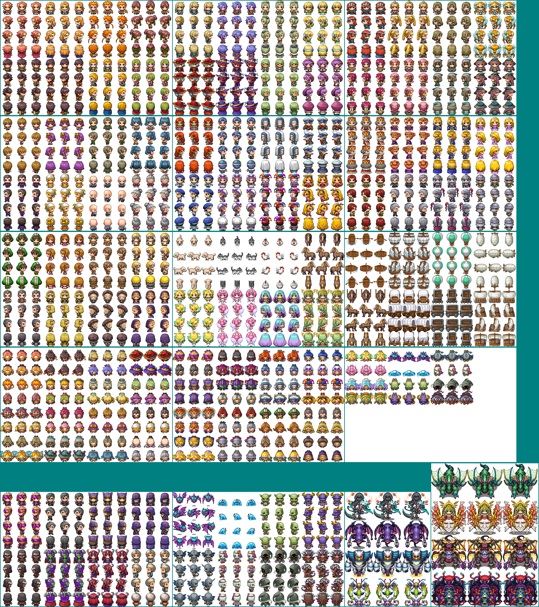 rpg maker mv sprite sheet dimensions